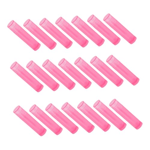 Beaupretty 2 Series Tubo De Lápiz Labial De Bricolaje Vacío Contenedores Vacios Redondos Lipstick Maquillajes Labiales Subtubo De Pintalabios Contenedores De Brillo De Labios Rosa 24 Piezas*2