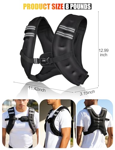 Henkelion 8 lb Fixed Weighted Vest — view 2