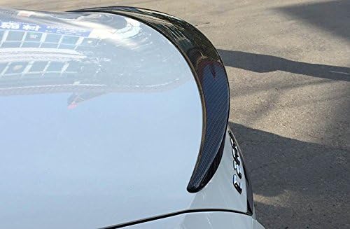 New Rear Painted Spoiler Compatible with Mercedes Benz C Class W205 Sedan 2015-2020 C180 C200 C250 C300 (AMG Style-Carbon Look)