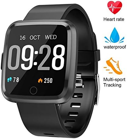 XZHI Fitness Tracker HR, Smart Bracele Smart Watch Waterproof Pedometer Activity Tracker with Heart Rate Monitor, Blood Pressure Blood Oxygen Monitor Bluetooth 4.0 for iOS Android