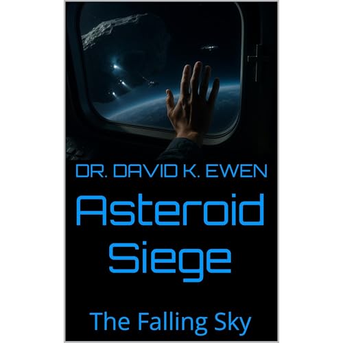 Asteroid Siege Audiolibro Por David Ewen arte de portada