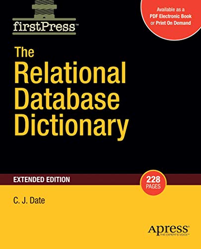 Relational Database Dictionary, Extended Edition view 2