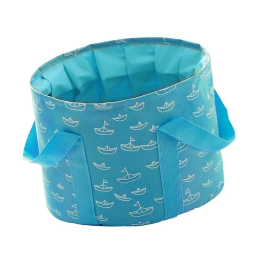 Spa de pies plegable con tina de 25L color azul claro miniatura 6