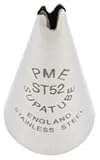 PME Seamless Stainless Steel Large Leaf Supatube no. 52