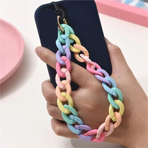 Cadena de plástico de colores y accesorio universal para correa de muñeca anticaída ligera 3