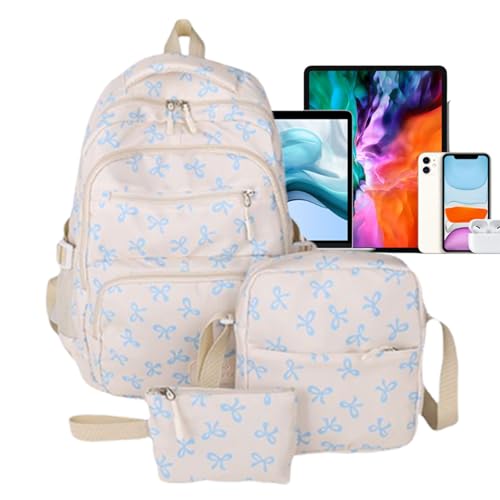 Sac à dos mode femme grand volume avec nœud élégant