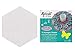 Bosal In-R-Form Hexagon Shaped Double Sided Fusible Interfacing 12/pkg