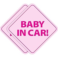 Amazon.com - Stickios Little Princess On Board Stickers for Girls 