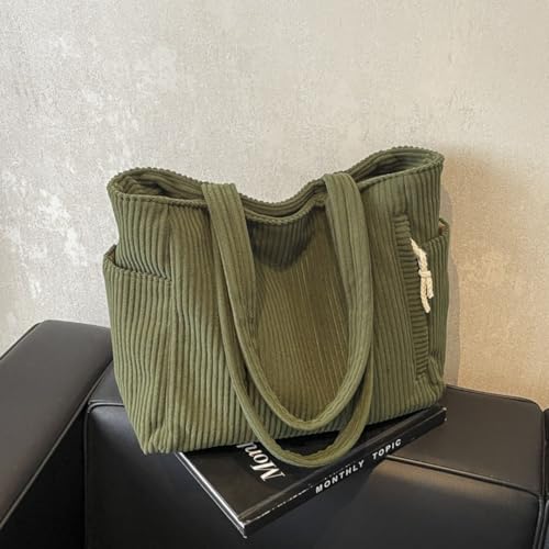 Bolso Tote acanalado con detalle de cuerda miniatura 2