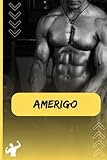  Amerigo Taccuino: Taccuino personalizzato per Amerigo, a righe, 100 pagine, quaderno di fitness