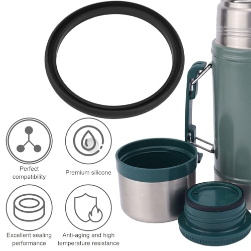 Junta de silicona 6 piezas para tapa Stanley Classic 24oz miniatura 3