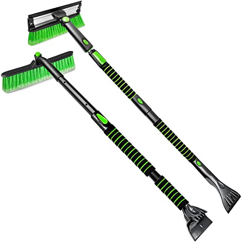 Seaaes 44” And 51" Ice Scraper And Snow Brush With Foam Grip For Car Window Windshield Truck Suv #TOP4