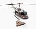 Replica UH1 Huey Helicopter Mahogany Wood Model