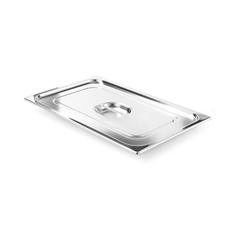 HENDI 804124 18/10 - Coperchio Gastronorm, in acciaio INOX 1/2, spessore 0,7 mm, 265 x 325 mm, 12 pezzi