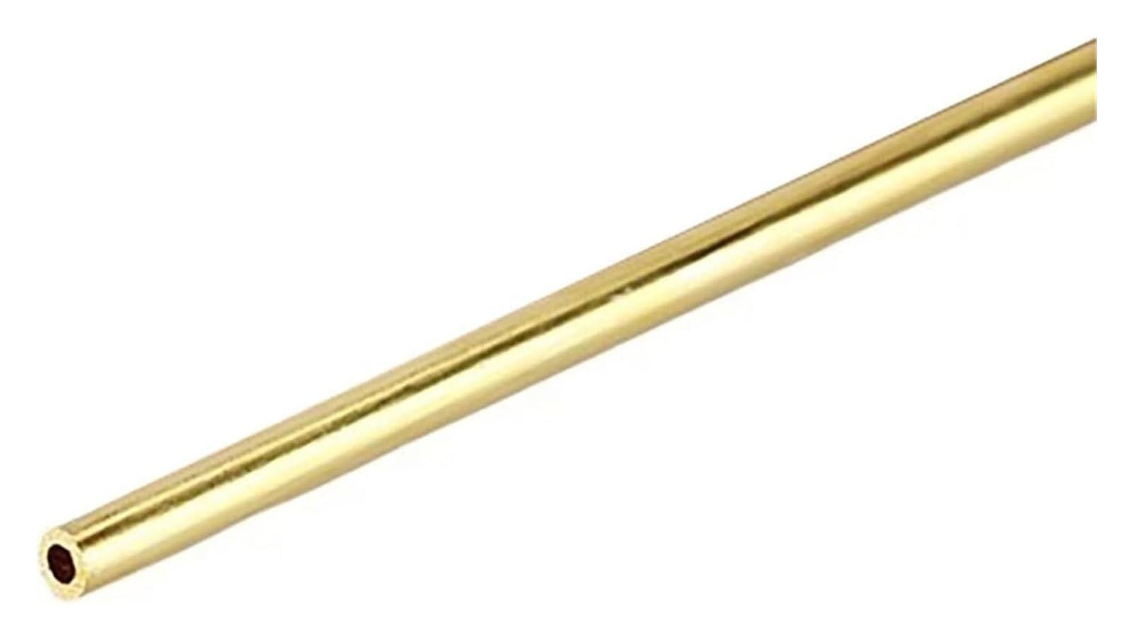 Tubo in ottone, spessore della parete 1 mm, lunghezza 300 mm, asta diritta for modellazione, for taglio di precisione e lavorazione.(500mm OD 16 x ID 14mm)