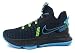 Nike Unisex Lebron Witness 5 Basketball Shoe, Black/Lagoon Pulse-Green Strike, 43 EU