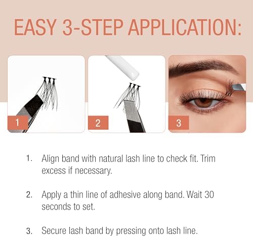 Ardell Naked Lashes 420 - Natural Volume & Lightweight Black Strip Lashes, 2 Pairs with 1g Duo Pipette, 1 Set — 사진 5