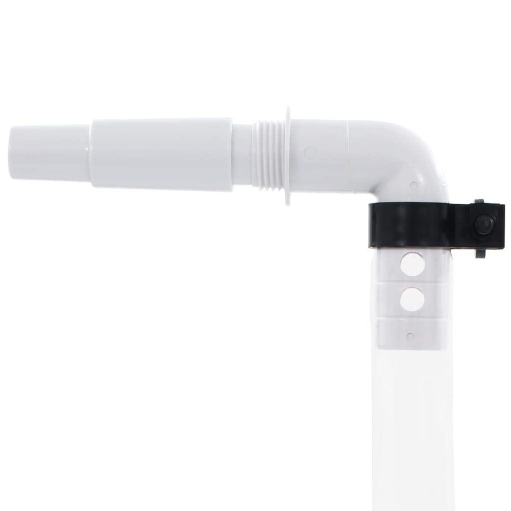 vidaXL Ensemble de Fontaine de Piscine 13 pcs Blanc