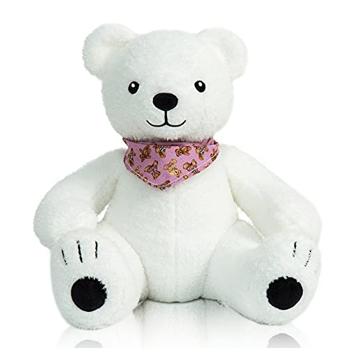 TORMAYS Polar Bear Stuffed Animal, Soft & Plush Toy - 11