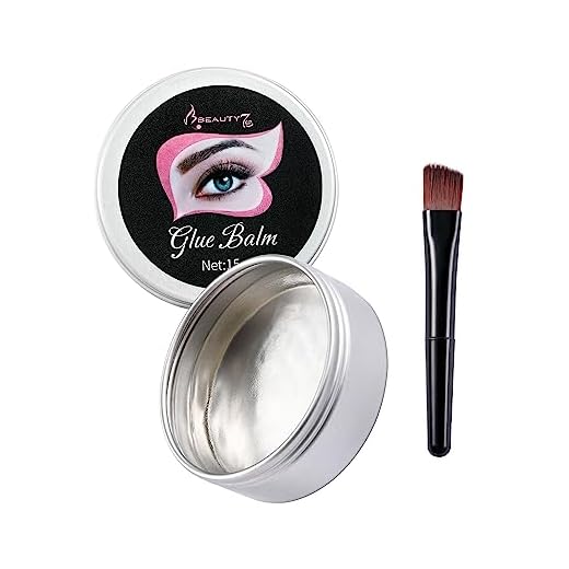 Lash Lift Glue Balm, Pegamento para Lifting de Pestañas, Semi Permanente para Laminación de Cejas, Pegamento Lifting Profesional Actualizado y Secado Rápido, con Mini Cepillo - 15g
