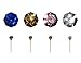 Clear Plastic Ear Piercing Retainers - 10 Pairs