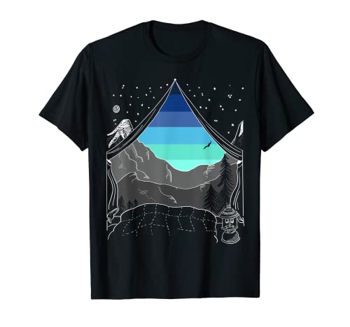 Camping in the Mountains at Dusk T-Shirt