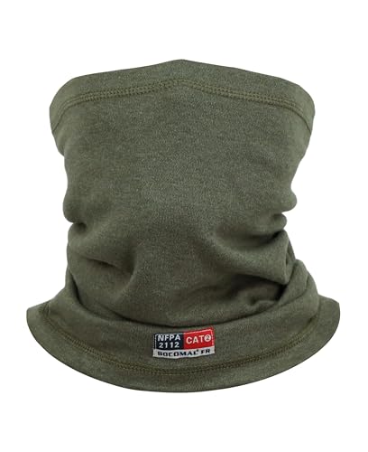 Image of BOCOMAL FR Neck Gaiters Face Mask 7oz Mightweight Flame Resistant Welding Hood NFPA2112 CAT2