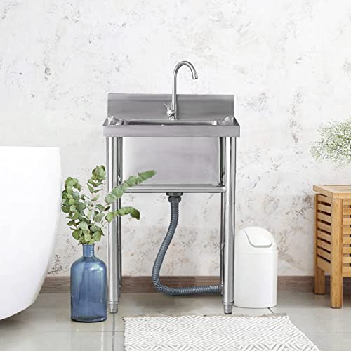 Évier extérieur inox 304 pour équiper votre cuisine d'été et laver les mains - 8
