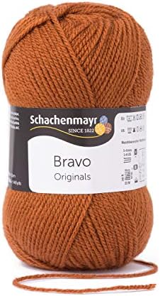 Schachenmayr Bravo, 50G neon Gelb Handknitting Yarns