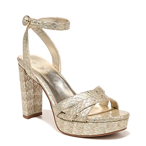 Naturalizer Womens Mallory Ankle Strap Platform Strappy Heeled Sandal