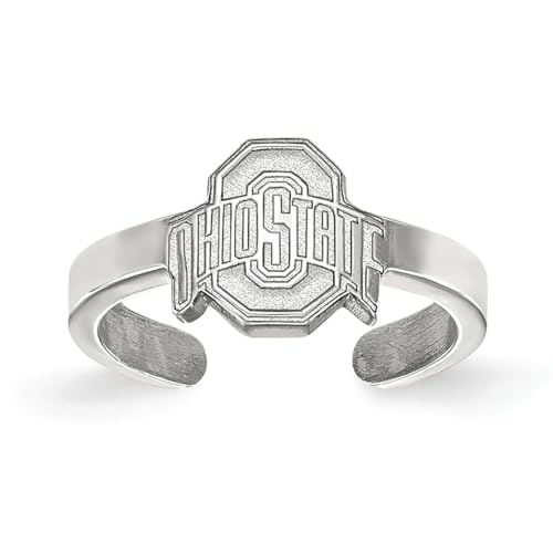 Ohio State Toe Ring (Sterling Silver)
