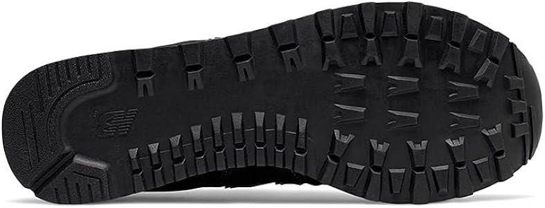 Amazon.com | New Balance Men's 574 V2 Sneaker, Black/Black, 9.5 M