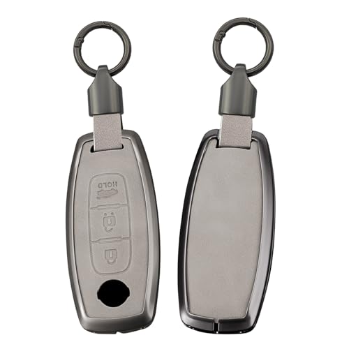 Funda gris para llave de coche Nissan Altima Teana contra caídas y arañazos
