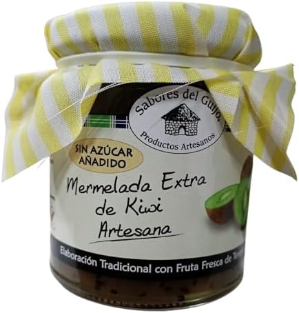 Mermelada de Kiwi Sin Azúcar Artesana 280g | Producto Gourmet Nat...