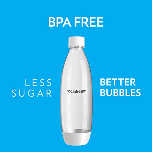 Sodastream 1741211010 White 1L Slim Carbonating Bottles Twin Pack thumb #3