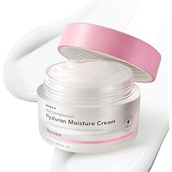 Hanskin Hyaluron Moisture Cream, Face Moisturizer for Dry Skin, 1.69 fl oz | Glass Skin, Face Moisturizer, Hyaluronic Acid, Niacinamide & Vitamin E, For Dry & Sensitive Skin, Korean Skincare