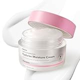 Hanskin Hyaluron Moisture Cream – Korean Hydrating Cream for Glass Skin | Hyaluronic Acid, Niacinamide & Vitamin E | Lightweight Moisturizing Cream for Sensitive & Dry Skin | K-Beauty (1.69 fl oz)