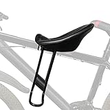 ✔ [FÁCIL DE INSTALAR Y QUITAR]: el accesorio de liberación rápida hace que el asiento de bicicleta para niños sea muy fácil de instalar y quitar. Diseño de montaje frontal, firmemente fijado, los niños pueden disfrutar de una conducción familiar segura