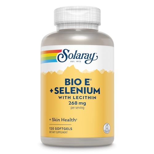 SOLARAY Bio Vitamin E 400 IU with Selenium 120 Softgels