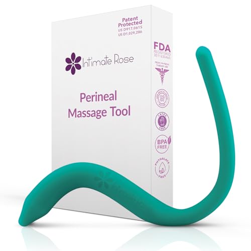 Image of Perineal Massage Tool with 10 Vibration Modes: Designed for Labor and Delivery Essentials - Used During Pregnancy, Labor Prep, Third Trimester, and Postpartum - A Maternity Must Have By Intimate Rose