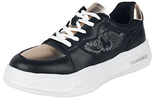 Bild: Game of Thrones Sansa Stark Frauen Sneaker schwarz EU37 Beschichtetes Leder Fan-Merch, Filme f�r 69,99 EUR bei amazon.de