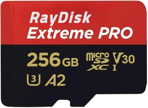 RayDisk �}�C�N��SD�J�[�h microSD�J�[�h 256GB microSDXC UHS-I Class10 A2 U3 V30 �ő�Ǎ�200MB/s ���� SDSQXCD-256G-GN6MA