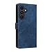 IUQXU for Samsung Galaxy S25 FE 5G Wallet Phone Case with Screen Protector [RFID Blocking] Leather Flip Kickstand Women Men Cell Phone Cover for Galaxy S 25 FE S25 EF Samsung S25FE S25EF Blue