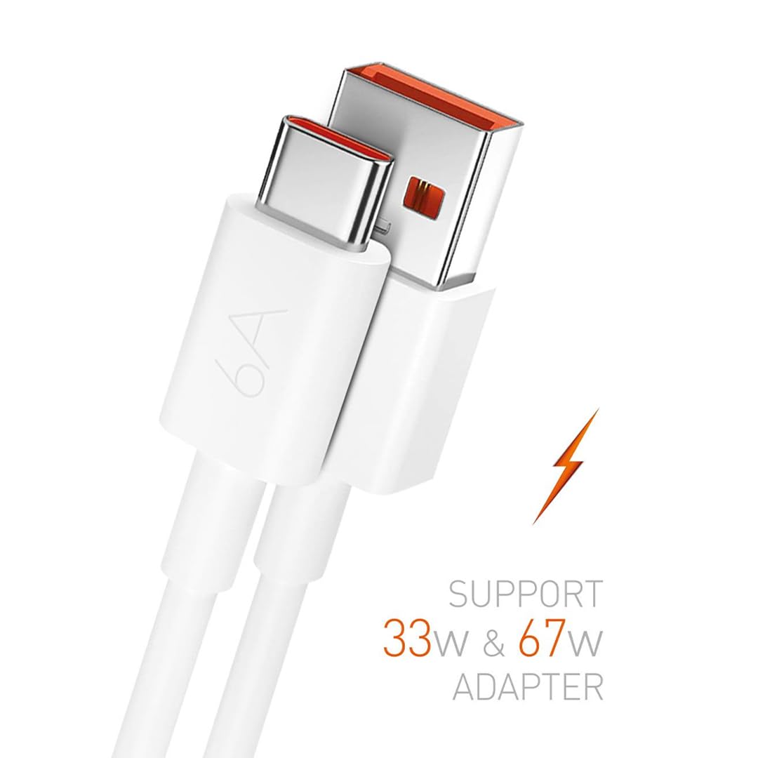 Type-C To USB-A, PD, 67 Watt, 6 Amper, 1 Metre, Şarj Data Kablosu, M6, Powerway,
