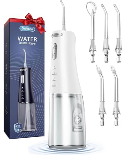 Onlyone Water Dental Flosser Pick for Teeth 300ML Portable Oral