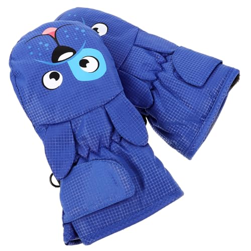 Happyyami 1 Par Luvas De Esqui Luvas De Esqui Crianças Luvas De Esqui Crianças Luvas De Neve Térmica