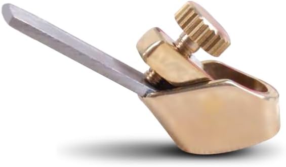 Brass Mini Planes,violin thumb plane,finger planes with Steel Blade for Guitar Violin Making Tools