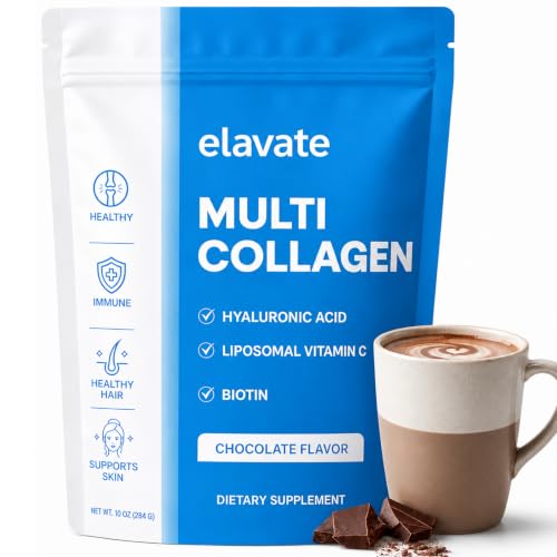 FLOWBEETS elavate Collagen for Women - 284g Multi Collagen Peptides