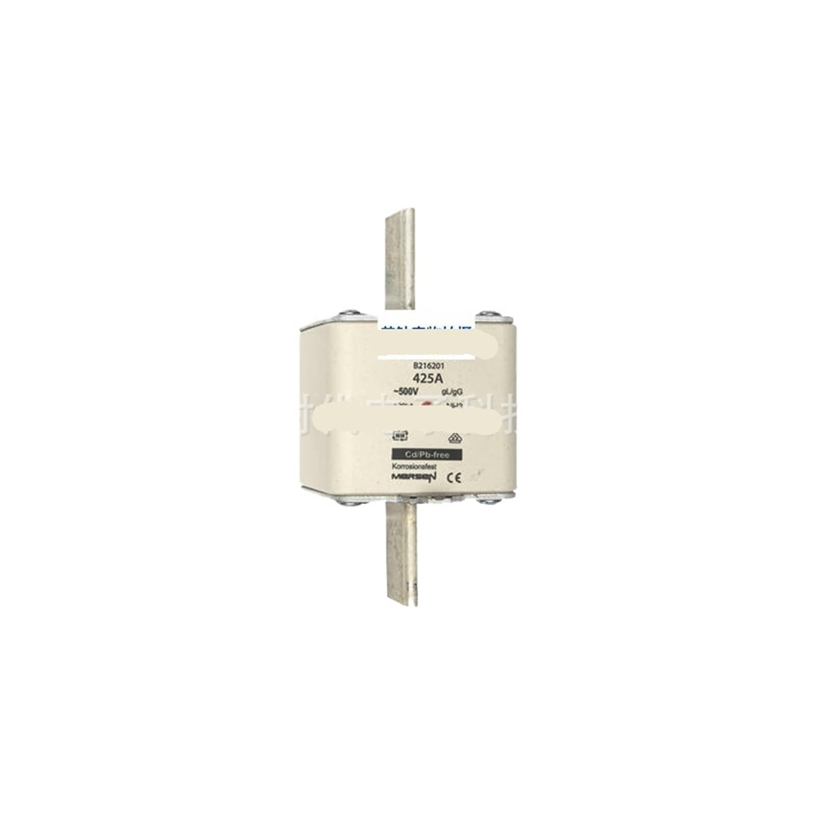 NH3GG50V425 B216201 corps céramique haute résistance mécanique pour TGBT