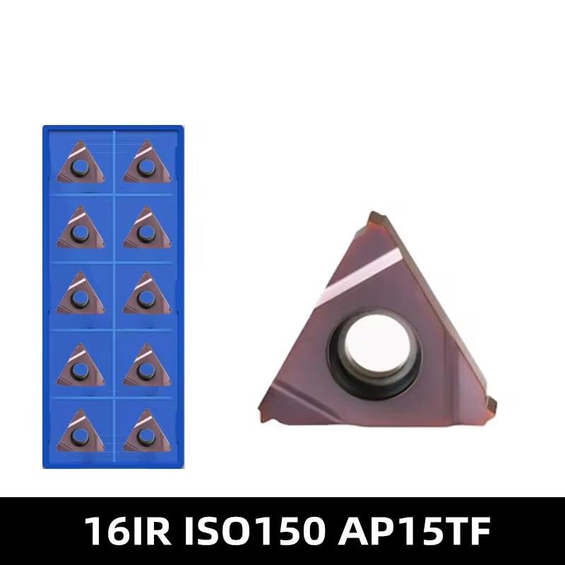 MMT16IR AG55 AG60 ISO100 ISO125 150 175 200 250 300 11W 14W VP15TF CNC Fresa De Hilo Herramienta De Carburo Insertador Roscado,16IR ISO150 AP15TF